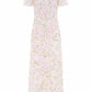 Dream Garland Puff Sleeve Ankle Gown