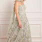 Dream Garland Strapless Gown