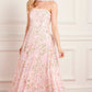 Dream Garland Strapless Gown