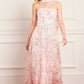 Dream Garland Strapless Gown
