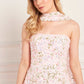 Dream Garland Strapless Gown