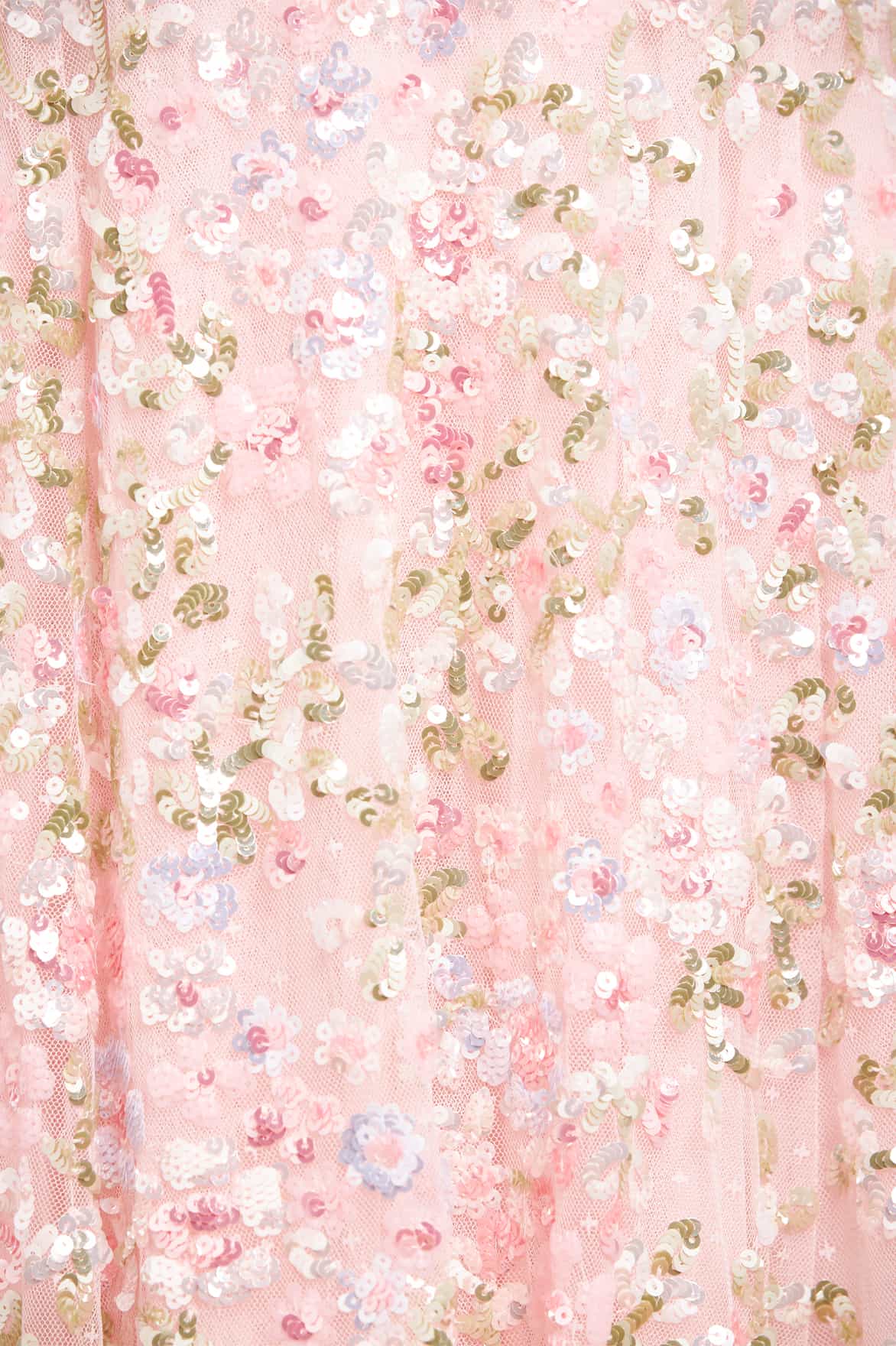 Dream Garland Strapless Gown