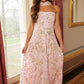 Dream Garland Strapless Gown