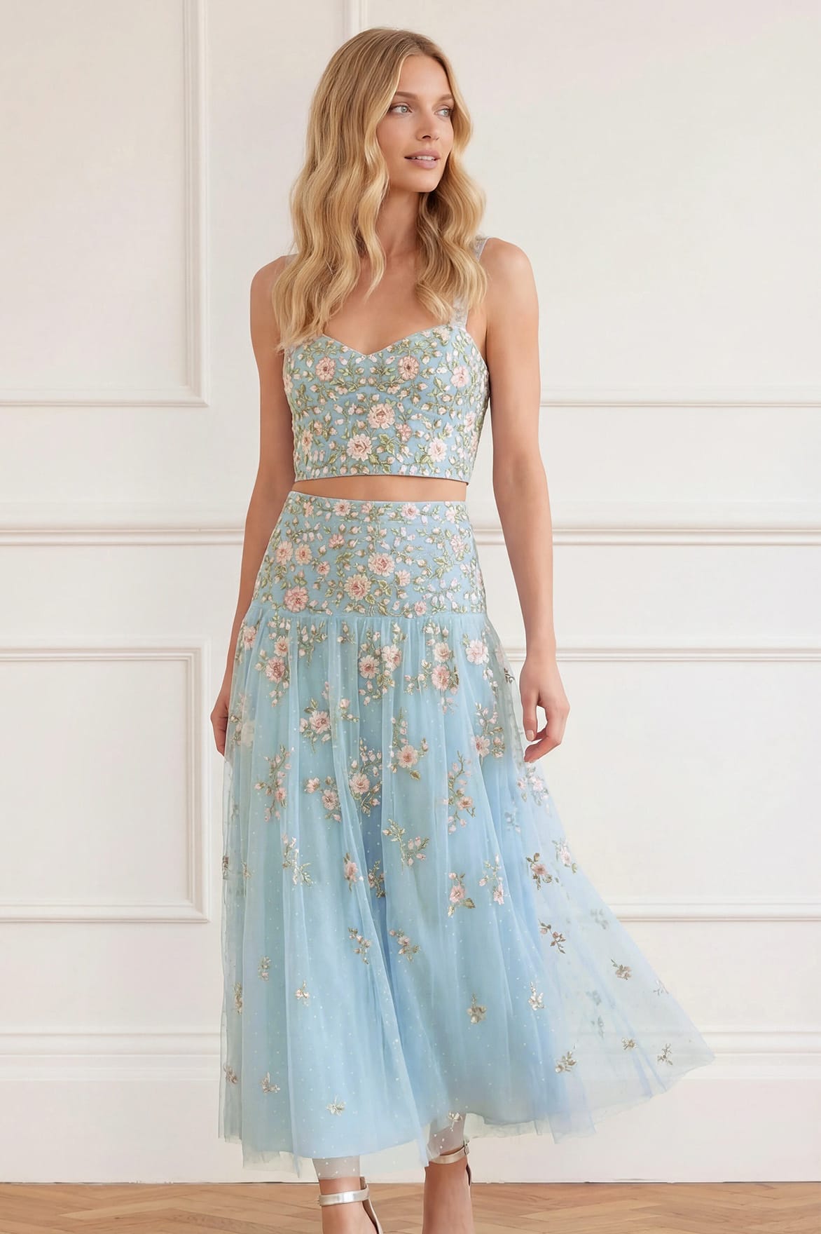 Eden Rose Ankle Skirt
