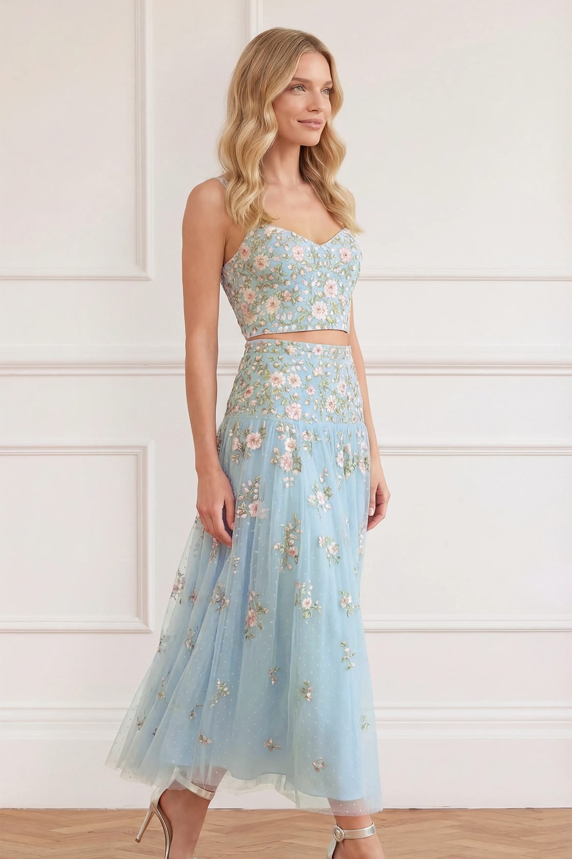 Eden Rose Ankle Skirt