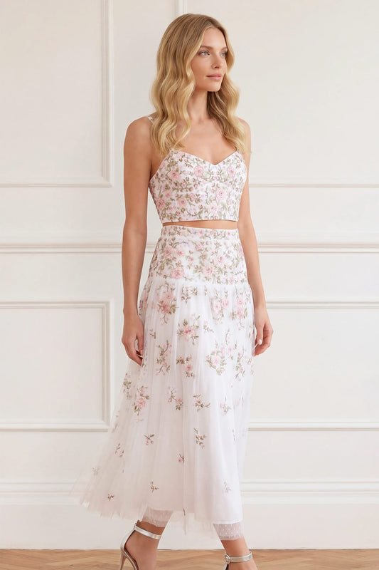 Eden Rose Ankle Skirt