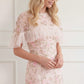 Eden Rose Cape Ankle Gown