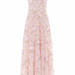 Eden Rose V-Neck Ankle Gown