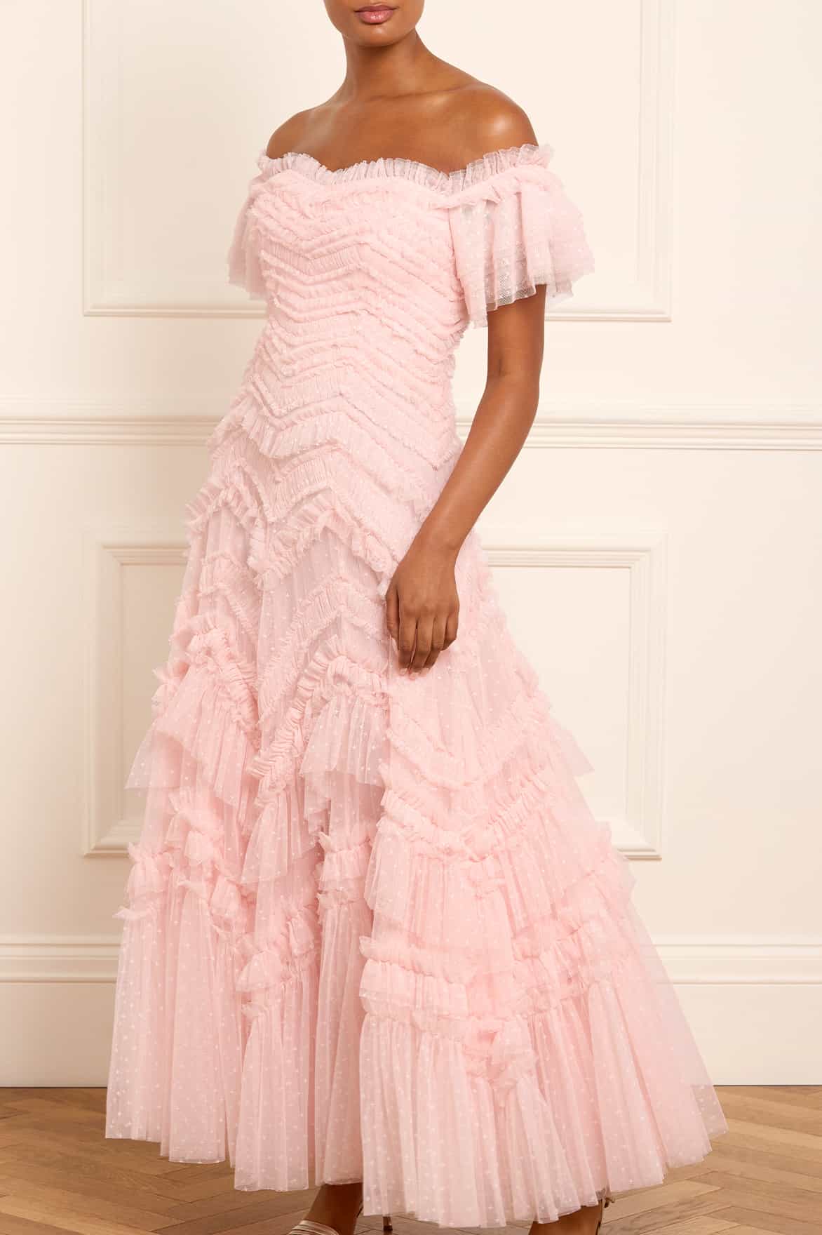 Elia Off-Shoulder Gown