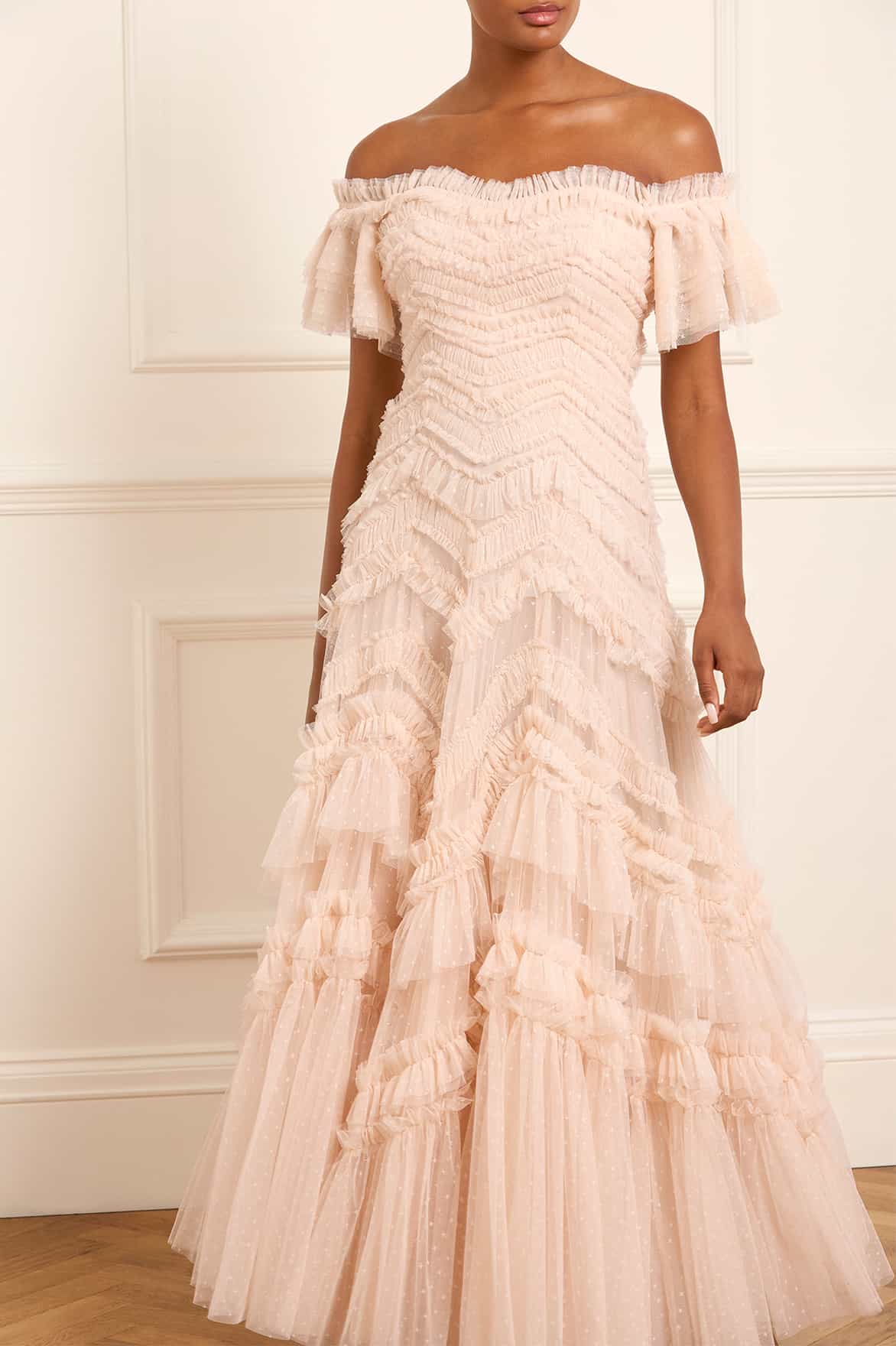 Elia Off-Shoulder Gown