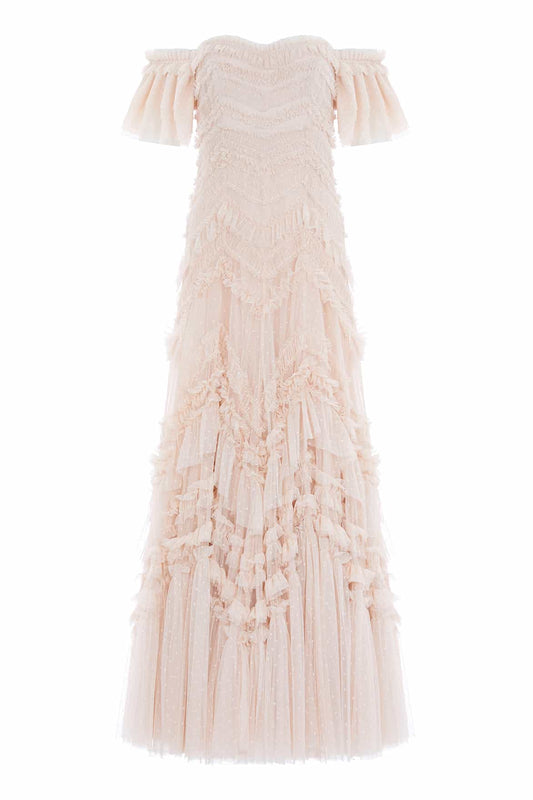Elia Off-Shoulder Gown