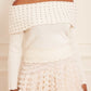 Embellished Bardot Jumper