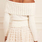 Embellished Bardot Jumper