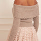 Embellished Bardot Jumper