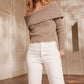 Embellished Bardot Jumper