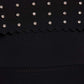 Embellished Bardot Knit Gown