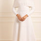 Embellished Bardot Knit Gown