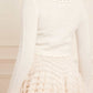 Embellished Collar Short Cardigan