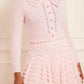 Embellished Collar Short Cardigan
