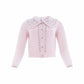 Embellished Collar Short Cardigan