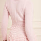Embellished Collar Short Cardigan