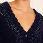 Embellished V-Neck Short Cardigan