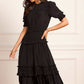 Emilia Crepe Ballerina Dress