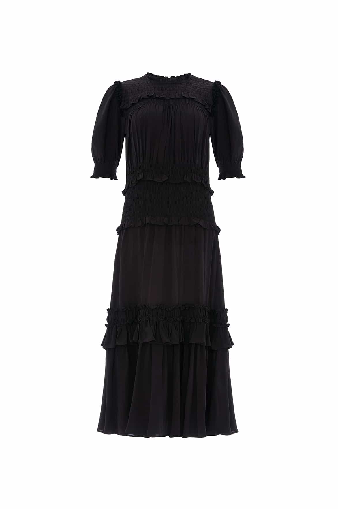 Emilia Crepe Ballerina Dress