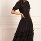 Emilia Crepe Ballerina Dress