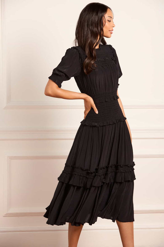 Emilia Crepe Ballerina Dress