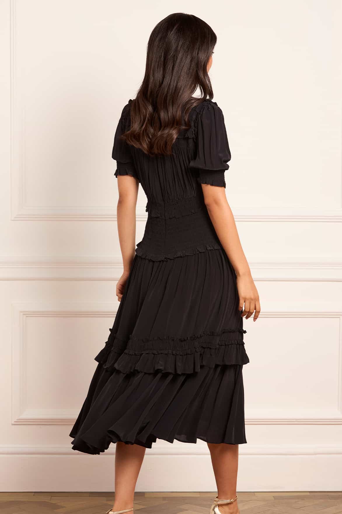 Emilia Crepe Ballerina Dress