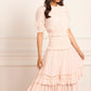 Emilia Crepe Ballerina Dress