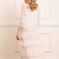 Emily Lace Ankle Gown