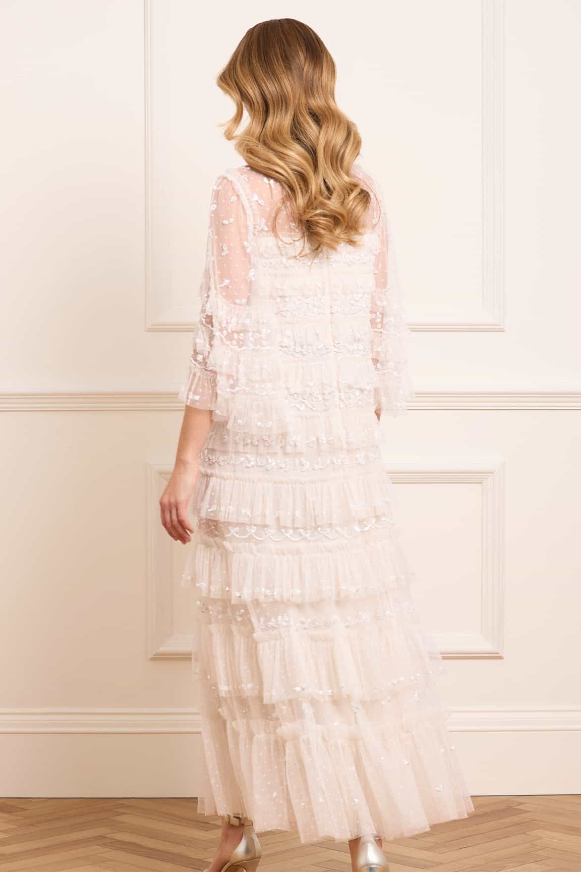 Emily Lace Ankle Gown