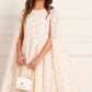 Ethereal Blooms Cape Kids Dress