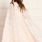 Ethereal Blooms Cape Kids Dress