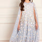 Ethereal Blooms Cape Kids Dress