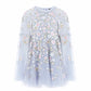 Ethereal Blooms Cape Kids Dress