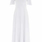 Floral Pointelle Knit Gown
