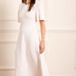 Floral Pointelle Knit Gown