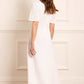 Floral Pointelle Knit Gown