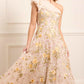 Florine One-Shoulder Ankle Gown