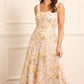 Florine Scoop Neck Ballerina Dress