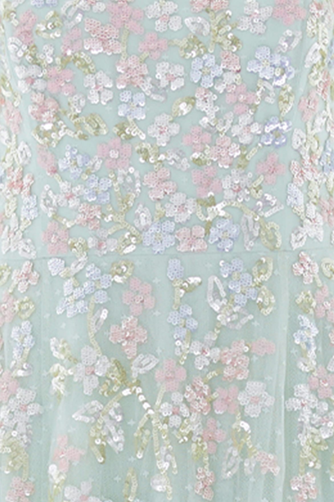 Forget-Me-Not Strapless Gown