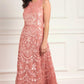 Freya Cape Ankle Gown