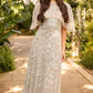 Freya Cape Ankle Gown