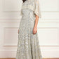 Freya Cape Ankle Gown