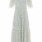 Freya Cape Ankle Gown