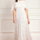 Freya Cape Ankle Gown