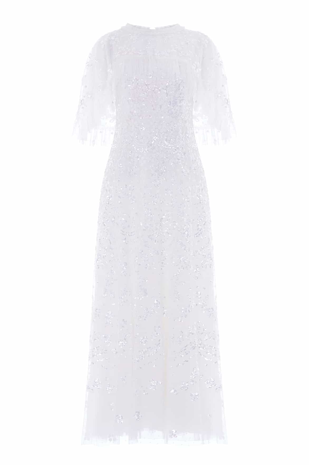 Freya Cape Ankle Gown